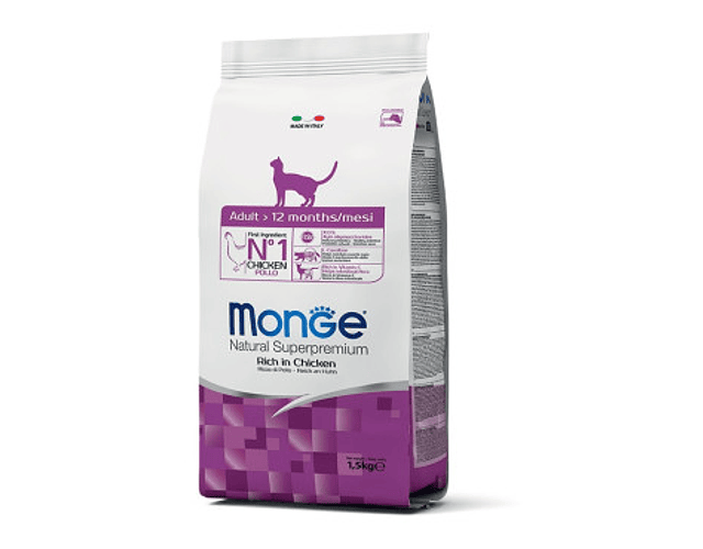 Monge gato adulto 1.5kgs