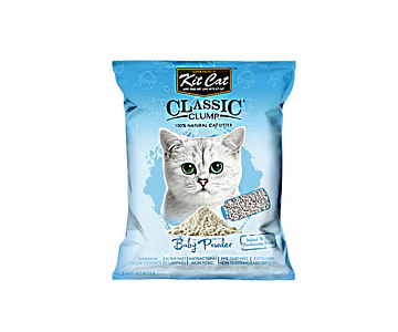 Arena Sanitaria Kit cat olor talco de bebe