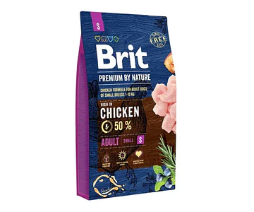  Brit Premium By Nature Adult Small  8kg