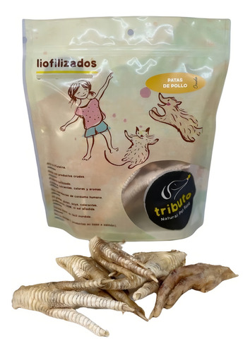 Tributo Snack Liofilizado Patas De Pollo100g