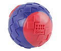 Pelota Para Perros Gigwi Ball Squeaker Medium Color Rojo