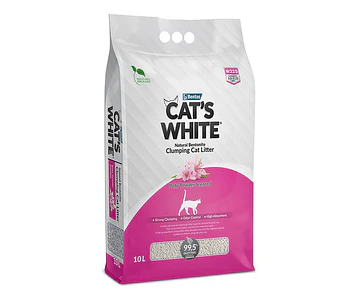 Cat's White Arena Sanitaria Para Gatos 8,5 Kg