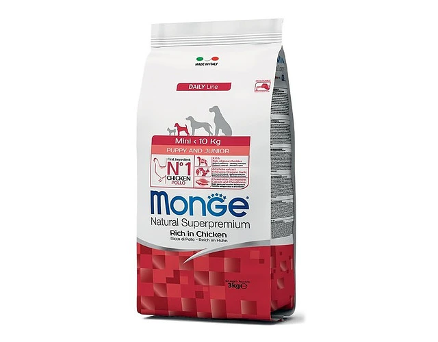 Monge Mini Puppy De Pollo 3 Kg