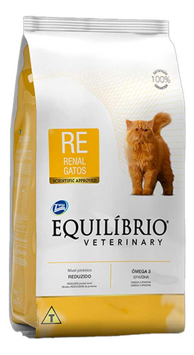 Equilíbrio Veterinary Renal Para Gato Adulto 2kg