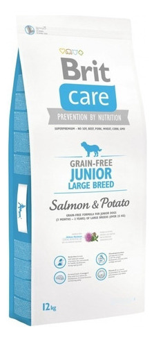 Brit Care Junior Large Breed Salmon 12kgs