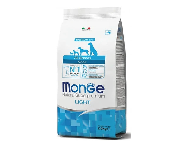 Monge All Breeds Adulto Light Salmon 2,5 Kg