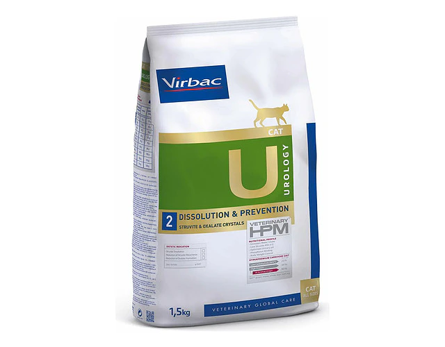 Virbac Urology  Etapa 2 Dissolution Y Prevention Cat  1.5kgs