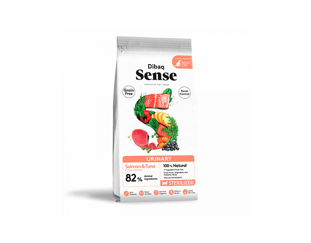 Dibaq Sense Urinary salmon y atun para gatos 6kgs