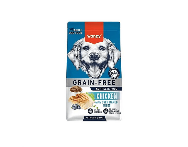 Wanpy alimento sabor pollo para perros 1.5kgs