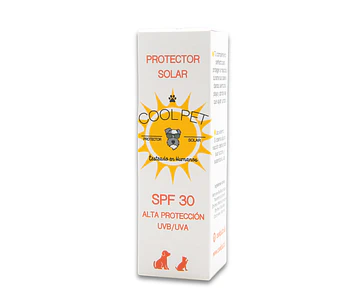 Cool pet protector solar spf 30 para mascotas 60ml