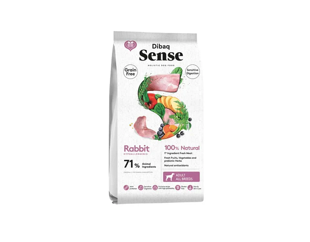Sense conejo perro adulto 10kgs