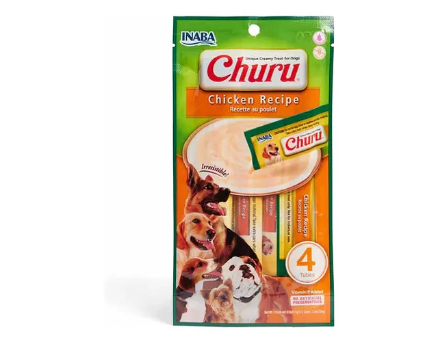 Snack Para Perro Cremoso Inaba Churu Pollo 14 Gr