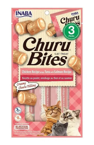 Churu Bites Pollo Salmon 3 Packs