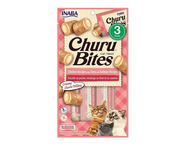 Churu Bites Pollo Salmon 3 Packs