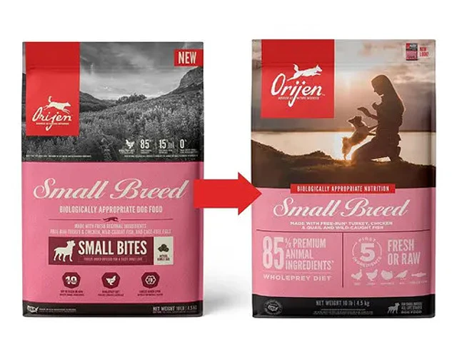 Orijen Small Breed 4.5kgs Razas Pequeñas