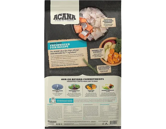 Alimento Seca Acana Freshwater Fish Perro Adulto Sabor Pescado 6kg