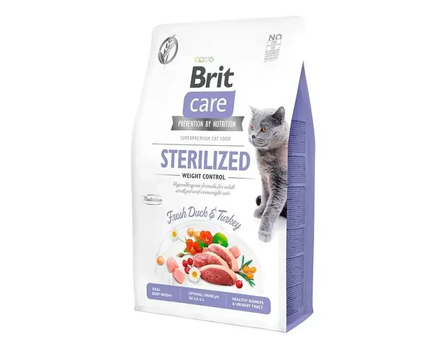 Brit Care Cat Sterilized Weight Control De Peso 7 Kg Gato