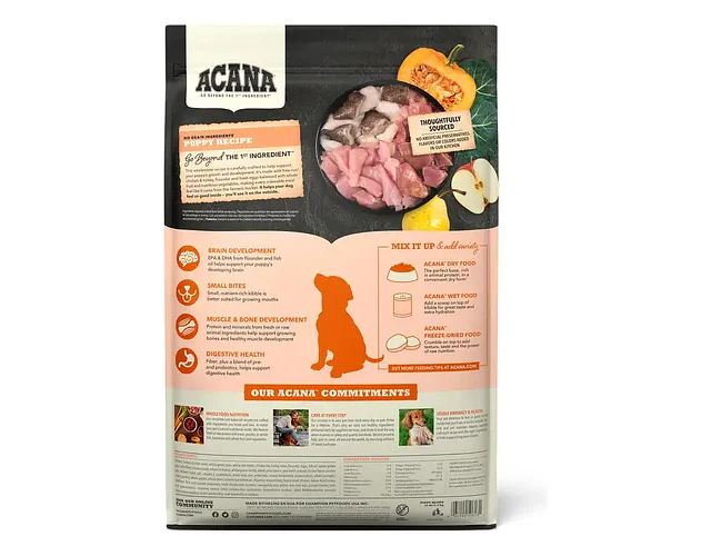 Acana Alimento Seco Para Perro Cachorro Sabor Mix 6 Kg