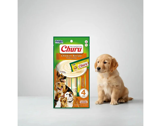 Snack Para Perro Cremoso Inaba Churu Pollo 14 Gr