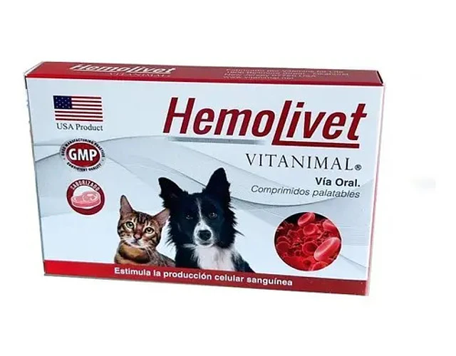 Hemolivet Caja 10 Comprimidos