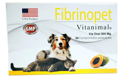 Fibrinopet 30comprimidos 300mg
