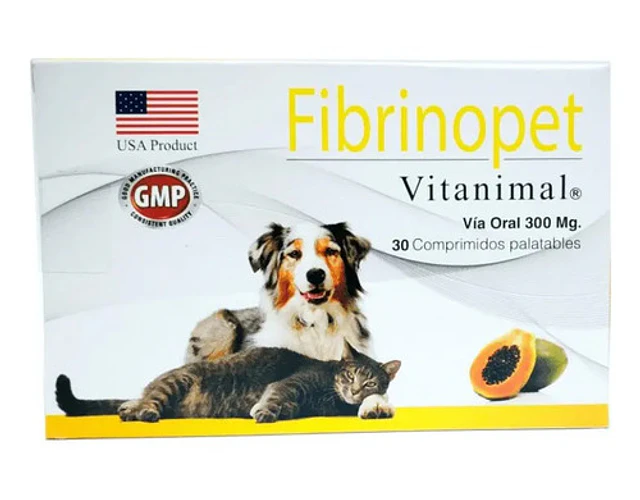 Fibrinopet 30comprimidos 300mg