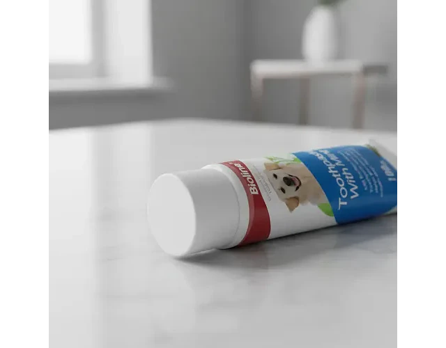 Pasta Dental Para Perros Bio Line Menta 100g Libre De Crueldad
