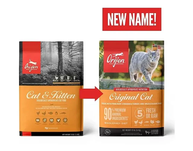 Alimento Orijen Cat Para Gato Sabor Mix En Bolsa De 5.4kg
