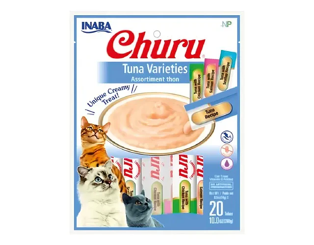 Churu Atún Variedades 20 Unidades Para Gatos