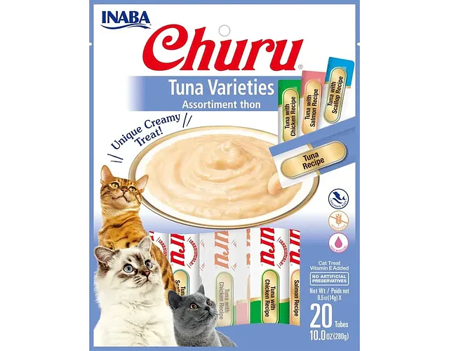Churu Atún Variedades 20 Unidades Para Gatos