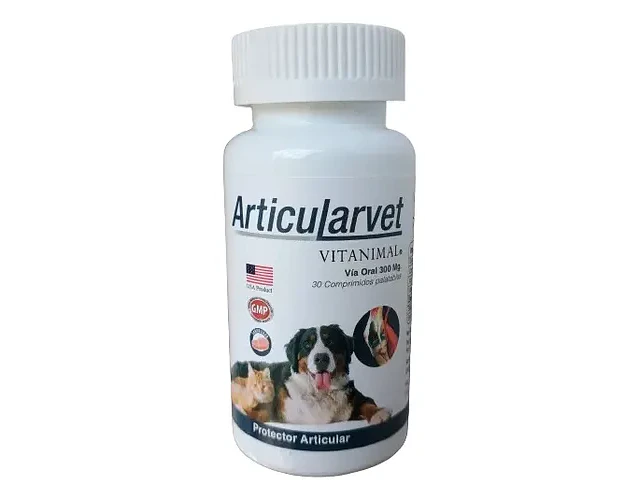 Vitanimal Articularvet Suplemento Perro Gato Condroprotector 30 Comprimidos