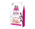 Brit Care Alimento Seco Gatito Sabor Pollo 7kg Protector Oral