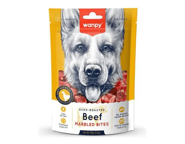 Wanpy Beef Marbled Bites 100g