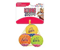 Juguete Para Perro Pelota Birthday Kong Sonido Pack 3 Unid Multicolor