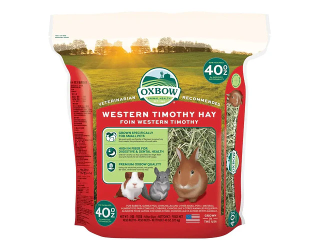 Oxbow Heno Timothy Conejo Cobaya Chinchilla 1,13 Kg Fibroso Natural