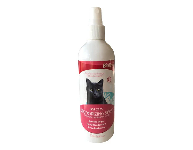 Desodorante En Spray Para Gatos, Mascotas 175ml Bioline