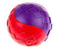 Pelota L Gigwi Squeaker 6cm Plástico Perro Sonido Lila Rojo