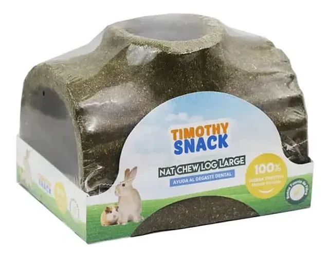 Marbenpets Timothy Snack Tronco L 22x15x18cm Conejos Cobayas Heno Fibra