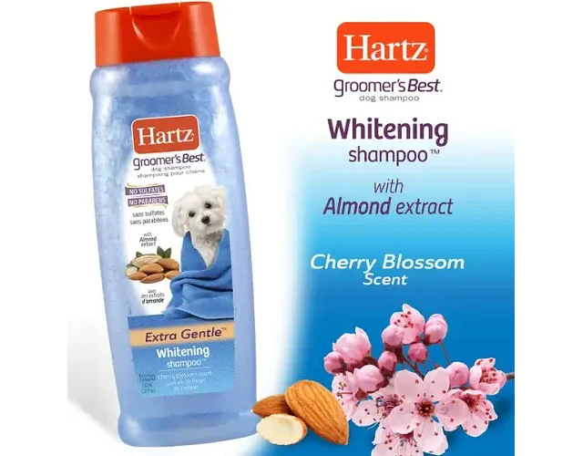 Hartz Shampoo Blanqueador Para Perros Extracto De Almedra