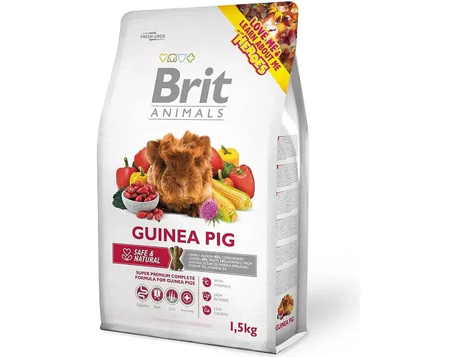 Alimento Brit Animals Guinea Pig Cuy 1.5kg Np