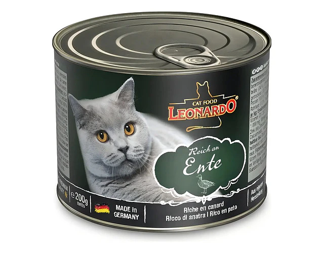 Leonardo Quality Selection Comida Húmeda Gato Adulto Sabor Pato 200g