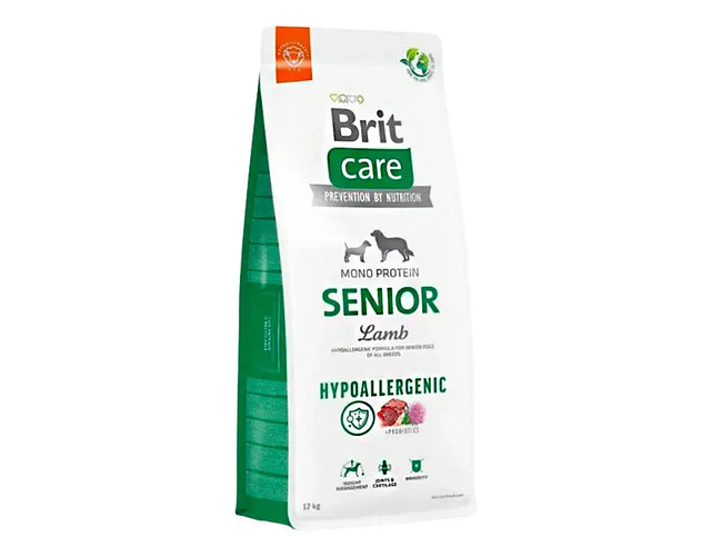 Alimento Seco Brit Care Perro Senior Hipoalergénico Cordero 12 Kg