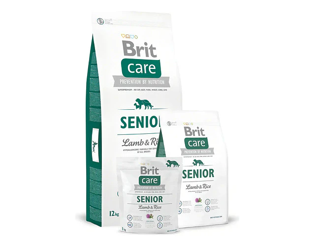 Alimento Seco Brit Care Perro Senior Hipoalergénico Cordero 12 Kg