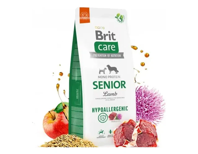 Alimento Seco Brit Care Perro Senior Hipoalergénico Cordero 12 Kg
