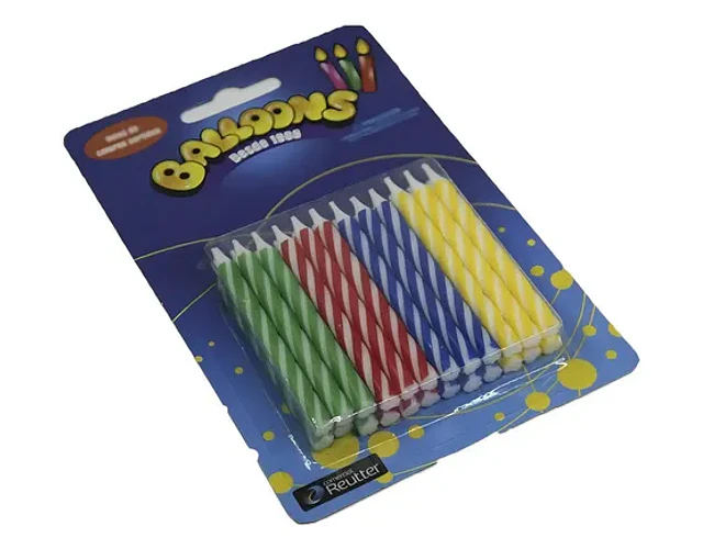 Set De 24 Velas De Cumpleaños