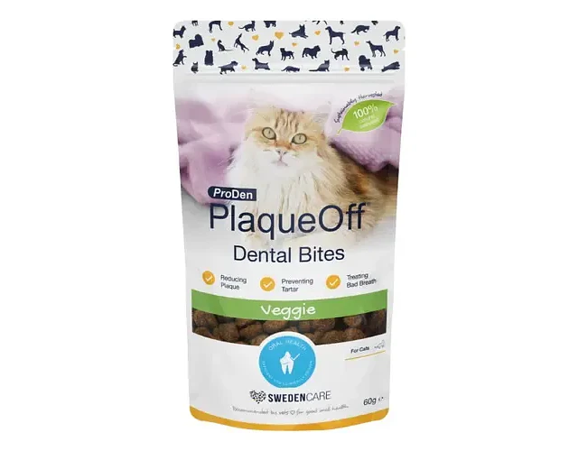 Plaqueoff Bites Gatos 60 Grs