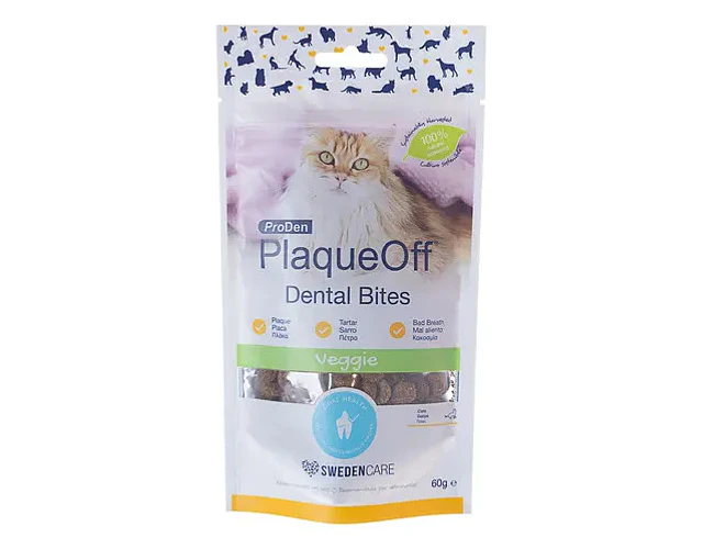 Plaqueoff Bites Gatos 60 Grs