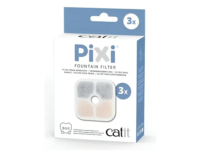 Filtros Para Fuente Bebedera Catit Pixi Color Blanco Blanco