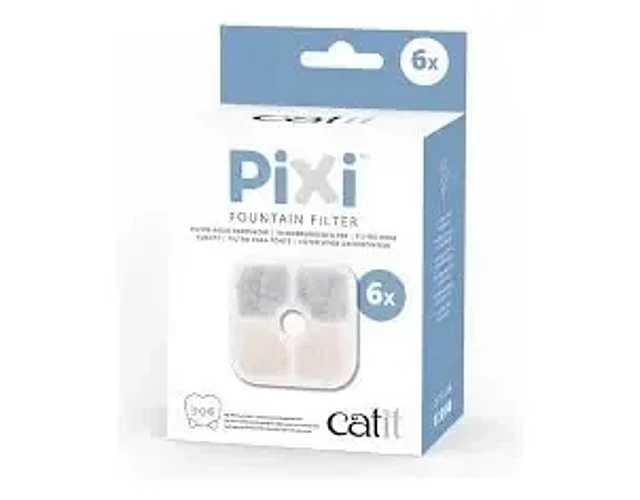 Filtros Para Fuente Bebedera Catit Pixi Color Blanco Blanco