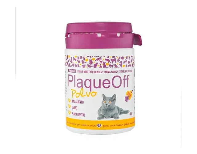 Plaque Off Proden Gato Polvo Anti Sarro 40g